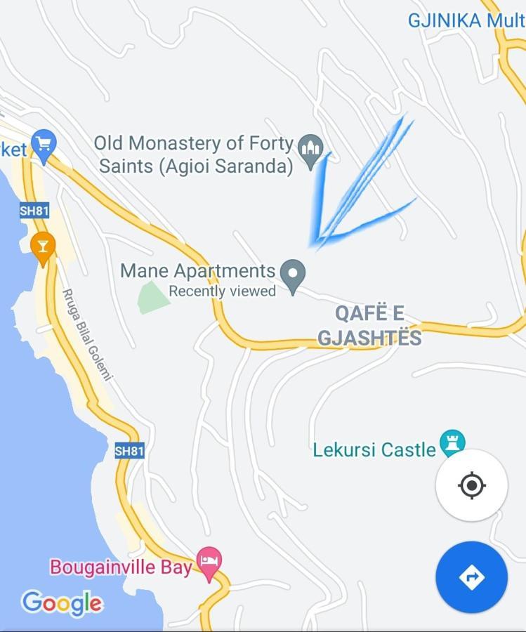 Mane Apartments Saranda Kültér fotó